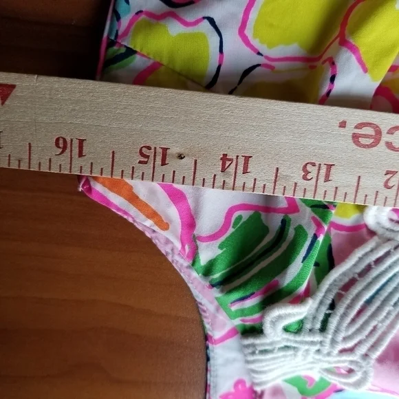 Lilly Pulitzer Target 20th Anniversary Nosey Posie Sleeveless Dress Lace Size 2 - Picture 10 of 16